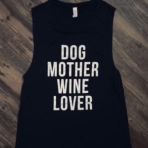 Women’s flowy scoop muscle tank, (Black)